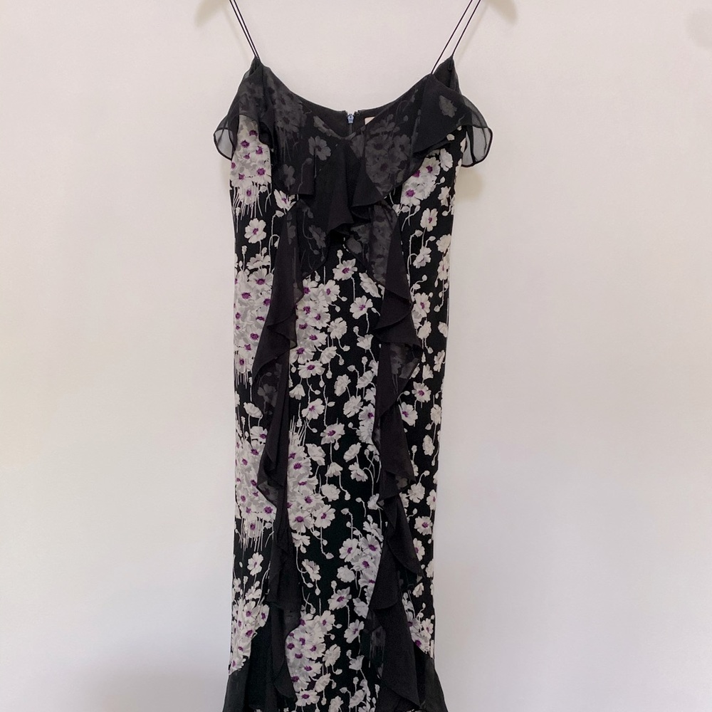 Cinq à Sept Joelle Floral Silk Dress - Picture 7 of 7